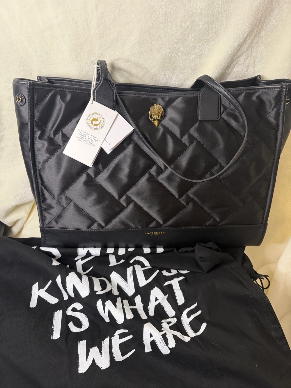 Kurt Geiger London Recycled Shopper Bag